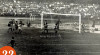 Foto Pertandingan  sepak bola antara kesebelasan Persatuan Sepak Bola Seluruh Indonesia (PSSI) Selection melawan kesebelasan Yugoslavia di lapangan Stadion Ikatan Atletik  Djakarta (Ikada), 22 Januari 1956.