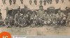 Foto Moh. Hatta (berdiri, No. 5 dari kiri) dan Sutan Sjahrir (berdiri, No. 4 dari kanan) berfoto bersama tim sepak bola di Boven Digul. Foto ini direproduksi ulang oleh Kempen pada 16 Februari 1955