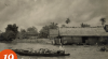Foto Bangunan Rumah Penduduk di atas Sungai Musi, 19 April 1951.