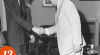 Foto pertemuan antara Duta Besar Prancis untuk Indonesia, Jean Brionval, dengan Ketua DPR Mr. Sartono di Jakarta, tanggal 12 Juni 195