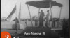 Cuplikan Layar Video Momen Penyambutan Presiden Sukarno dari Perjalanan Muhibah dan Politik Luar Negeri di Lapangan Terbang Kemayoran, Jakarta.  2 Juli 1961.
